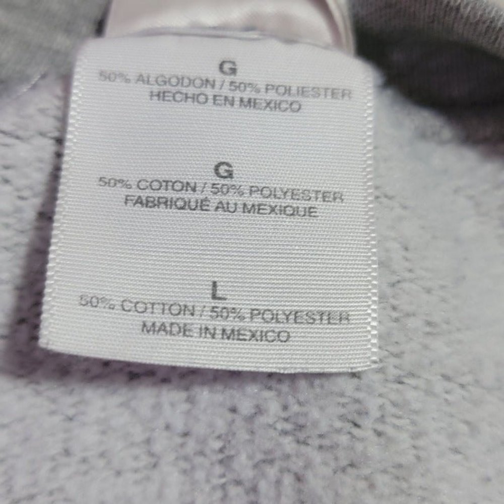 Vintage Stonewall Raiders Embroidered Neff Gray Crew Neck Sweater Large - Picture 7 of 9